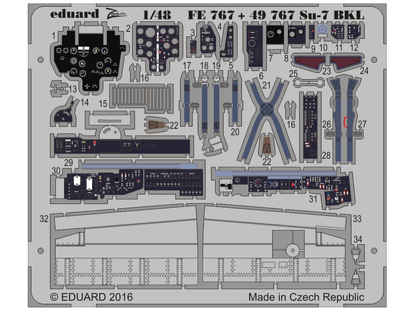1/48 Su-7 外装パーツセット スマー用
