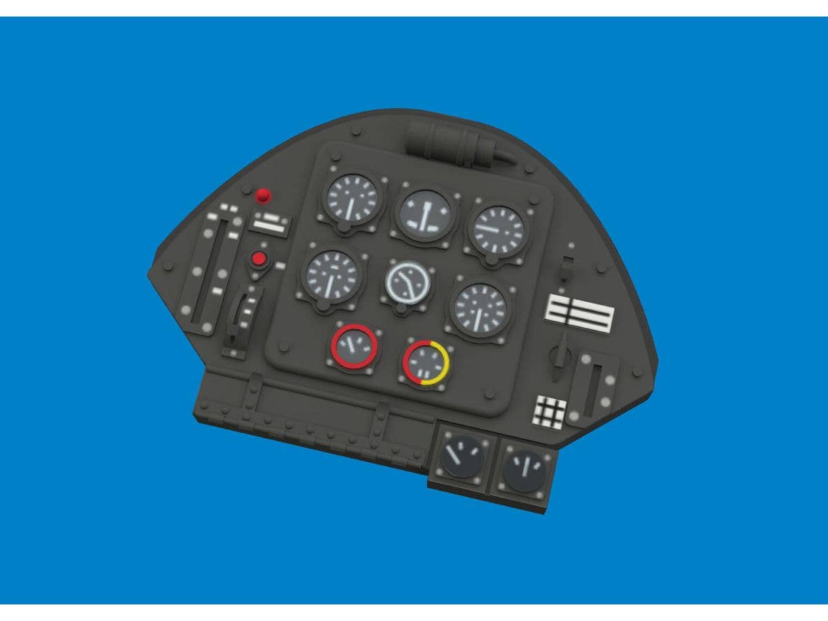 1/48 Fi156C ルック 計器板 (タミヤ用)