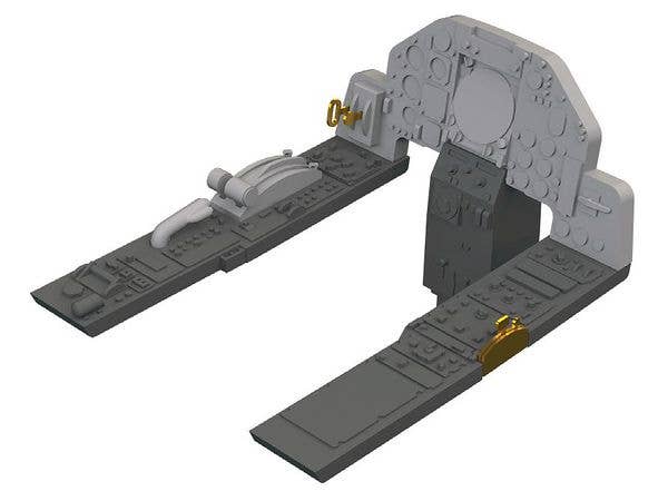 1/48 ジャギュア GR.1/GR.1A ルック 計器板 (エアフィックス用)