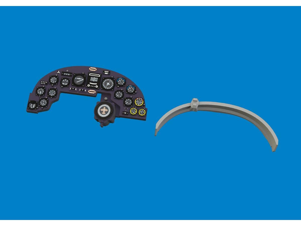 1/48 Ju88A-4 ルック 計器板 (ICM用)