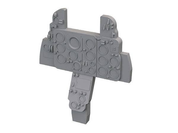 1/48 MiG-21F (グレー) ルック 計器板 (エデュアルド用)