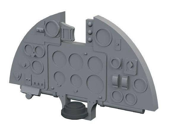 1/48 ハリケーン Mk.I ルック 計器盤 (アルマホビー用)