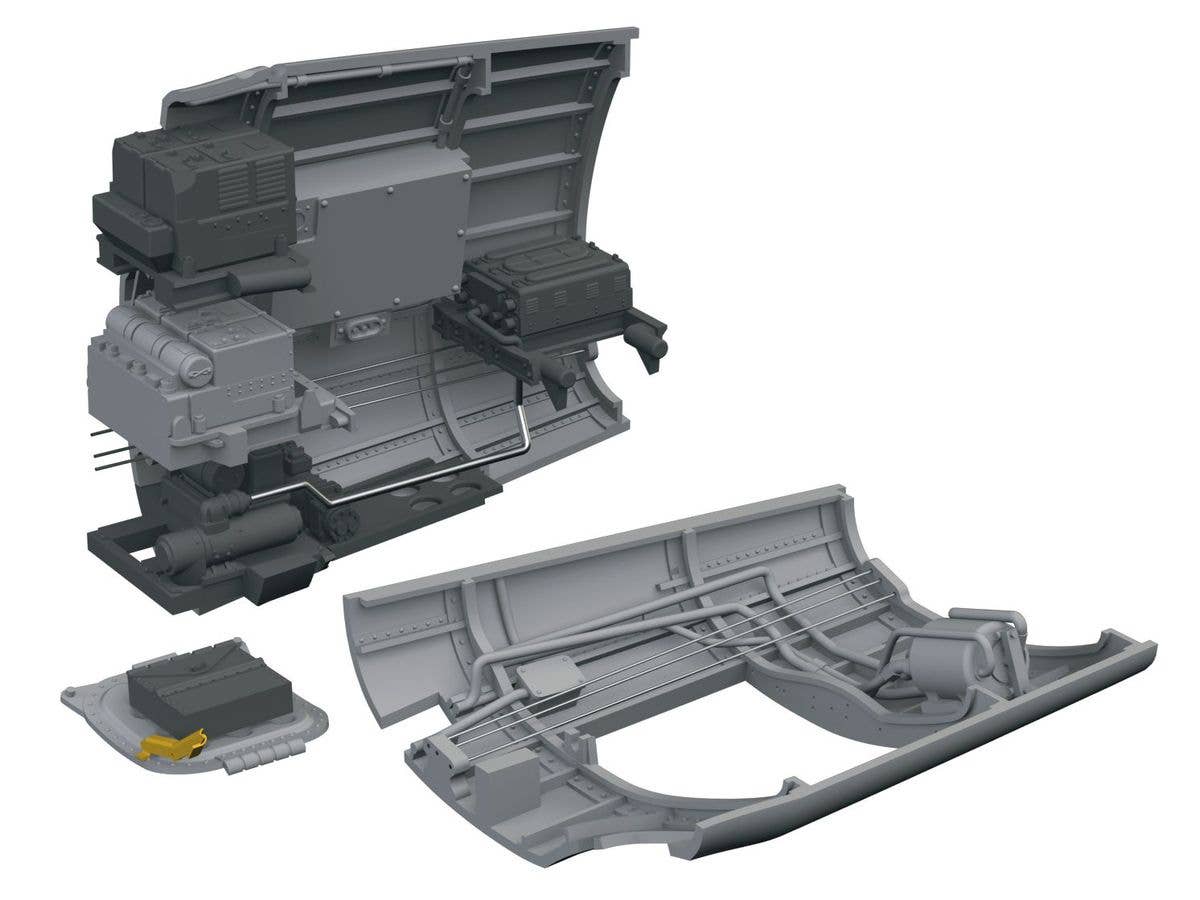 1/48 P-40K 無線室 (エデュアルド用)