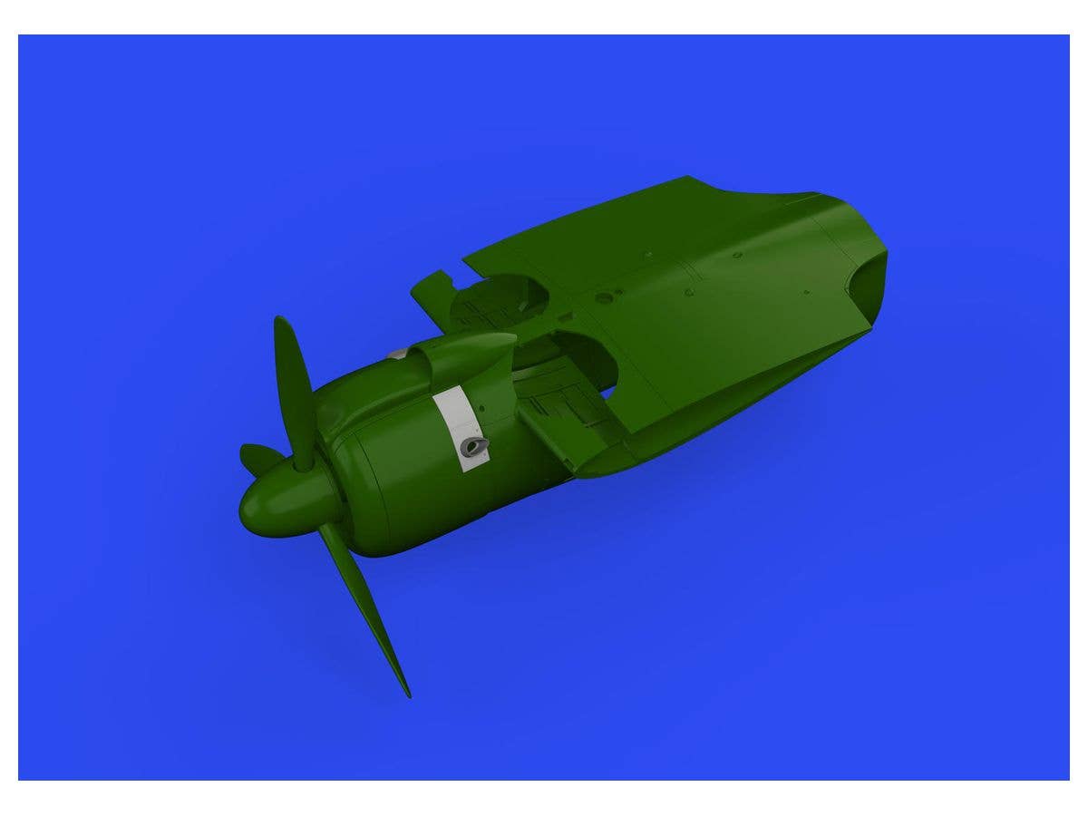 1/48 A6M2 零戦11型 初期型排気管 (エデュアルド用)