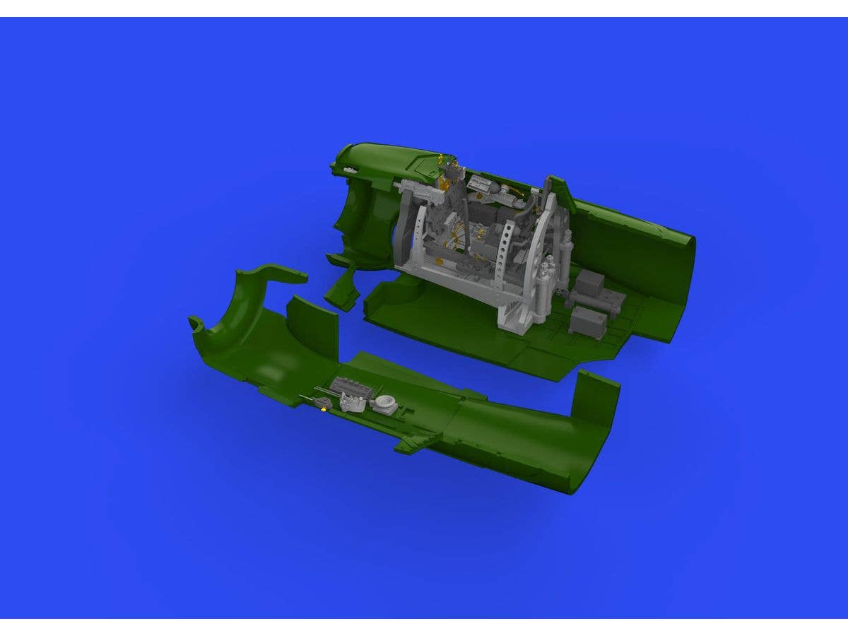 プラモデル　1/48 FM-2 ルックプラス 計器盤w/パーツセット (エデュアルド用) 「LookPlusシリーズ」 ディティールアップパーツ [EDU644226] 1/48 FM-2 ルックプラス 計器盤w/パーツセット (エデュアルド用
