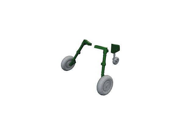 1/72 Bf109K-4 ホイール (エデュアルド用)