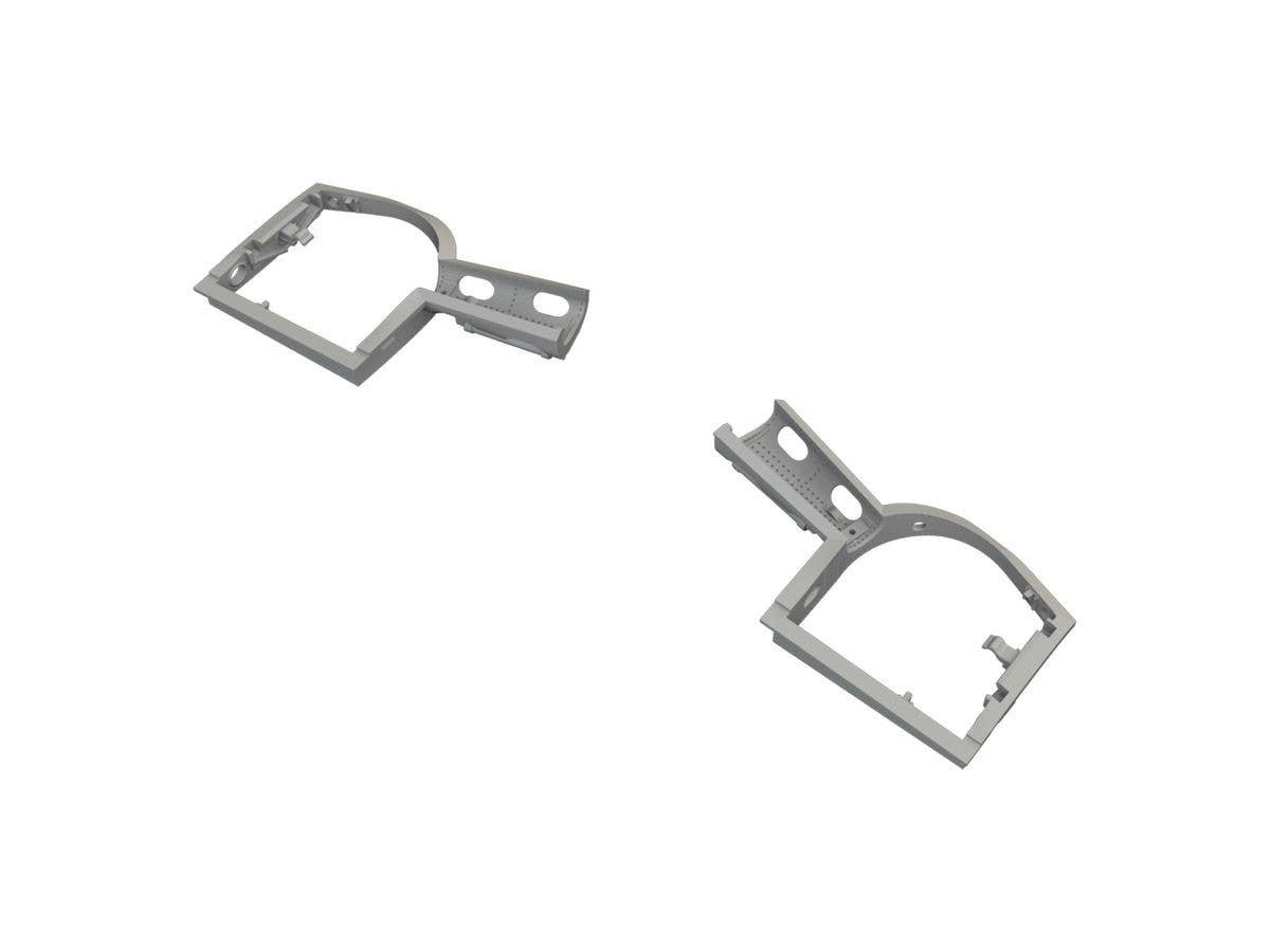 1/72 Bf109K-4 着陸装置格納庫 (エデュアルド用)