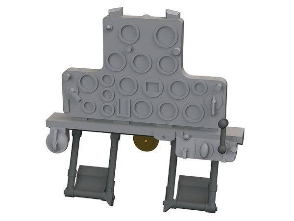 1/72 P-36A ルック 計器板 (アルマホビー)