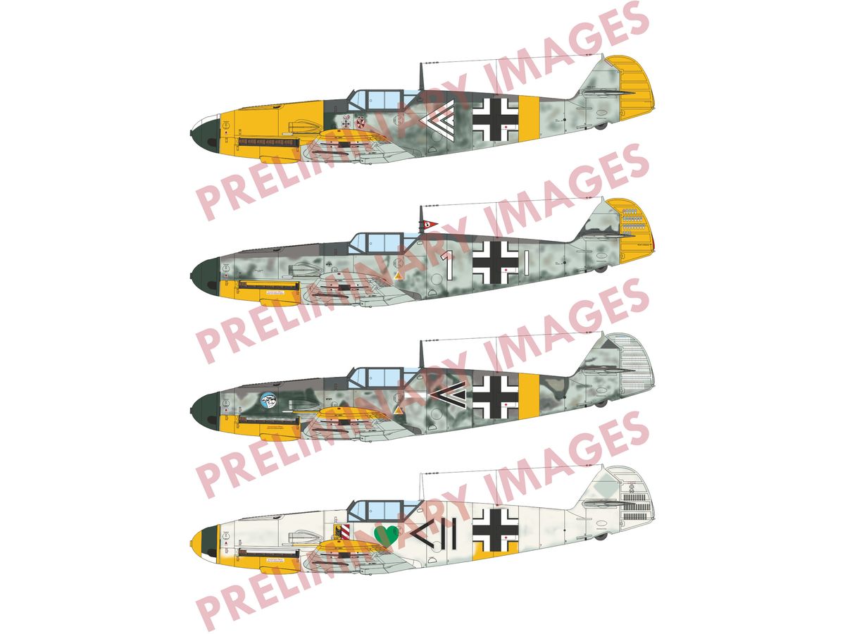 1/72 Bf109F-2 プロフィパック
