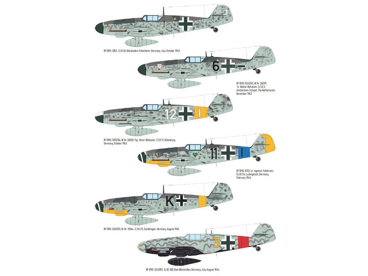 1/72 Bf109G-5 プロフィパック