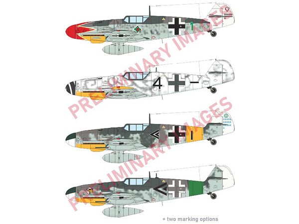 1/72 Bf109G-6 プロフィパック