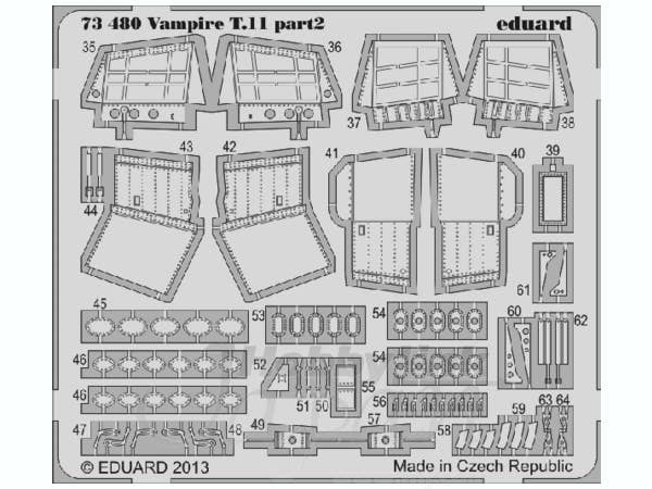 1/72 バンパイアT.11 (エアフィックス用)