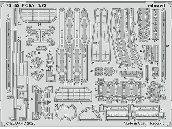 1/72 F-35A エッチングパーツ (レベル用)
