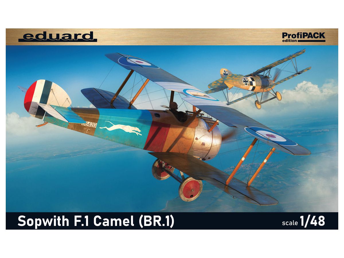 1/48 ソッピース F.1 キャメル (BR.1エンジン搭載型)プロフィパック