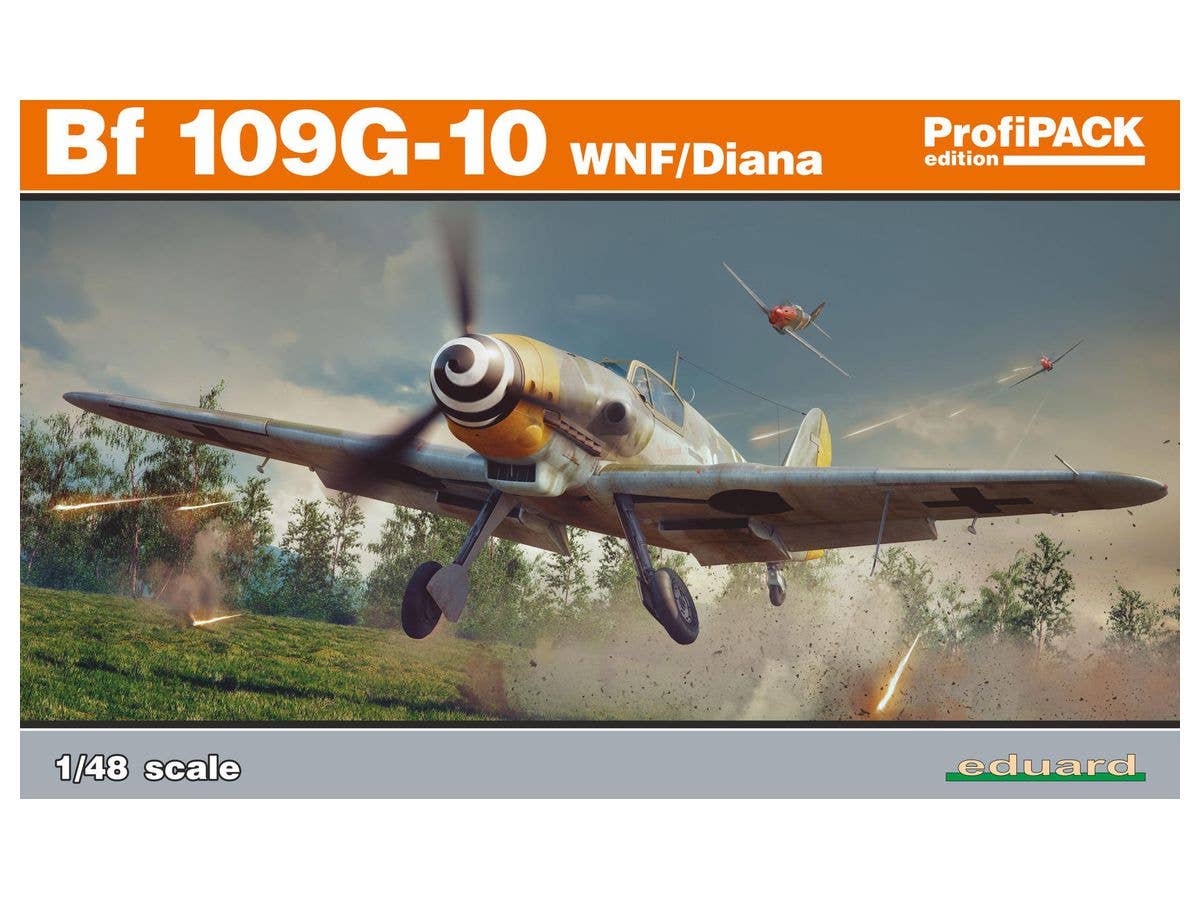プラモデル　1/48 Bf109G-10 WNF/Diana ギギ [EDUBFC071] 1/48 Bf109G-10 Wnf/Diana Gigi Edubfc071 Plastic Model | eBay
