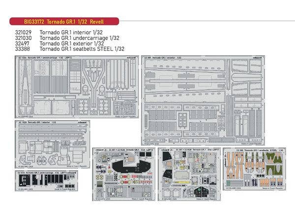 1/32 トーネード GR.1 ビッグEDパーツセット (レベル用)