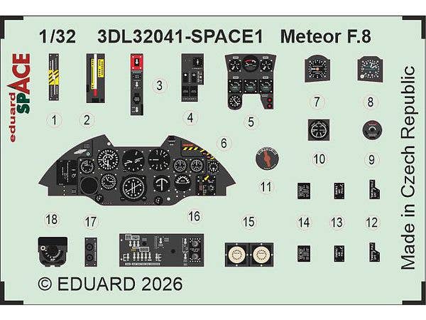 1/32 ミーティア F.8 ビッグEDパーツセット (レベル用)