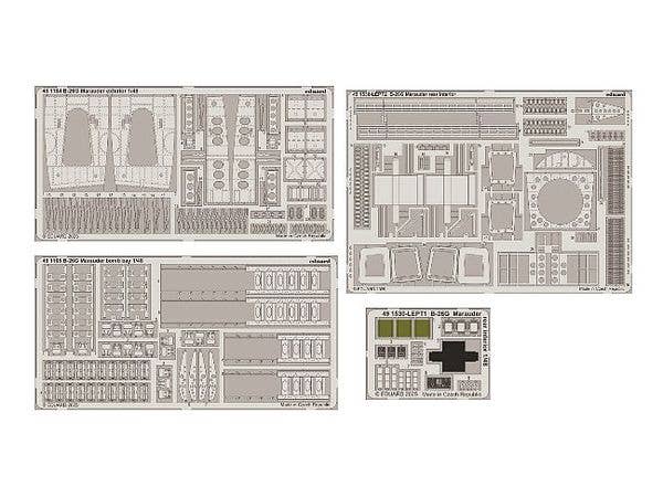 1/48 B-26G マローダー パートII ビッグEDパーツセット (ICM用)
