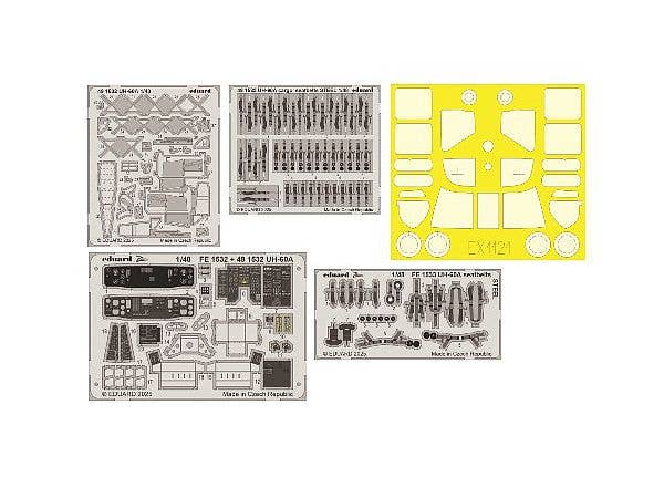 1/48 UH-60A ビッグEDパーツセット (ICM用)