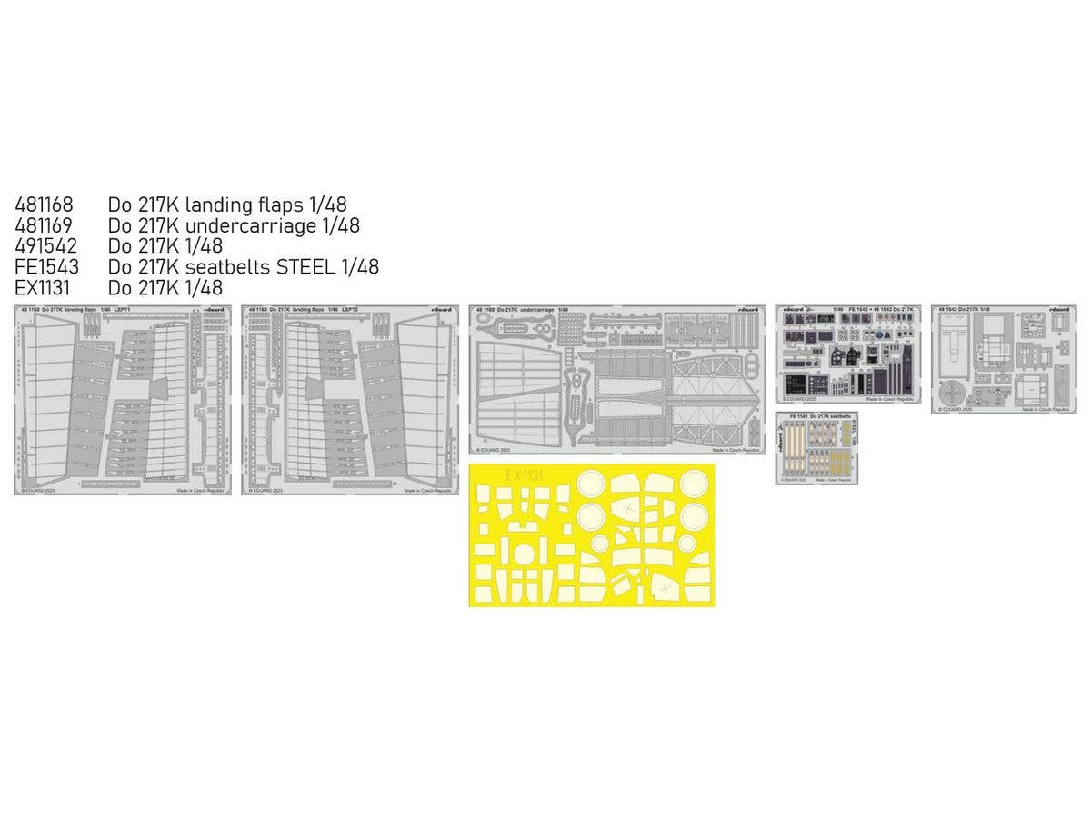 1/48 Do217K ビッグEDパーツセット (ICM用)