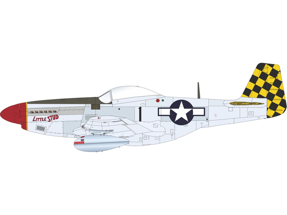 1/72 P-51D-5 第15空軍 デカール (エデュアルド用)