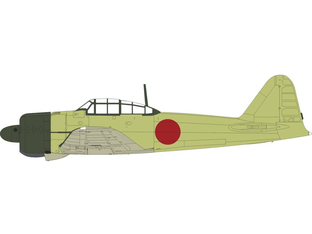 1/32 三菱 零戦二一型 国籍マーク塗装マスクシール (タミヤ用)