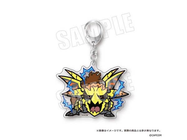 モンスターハンターワイルズ x ぶくぶ: おおきめアクリルキーホルダー 12.レ・ダウ