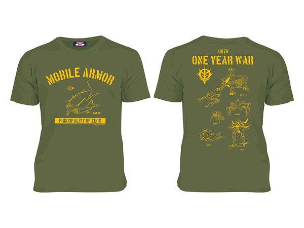 機動戦士ガンダム x October Beast ジオン全モビルアーマー Tシャツ(M)