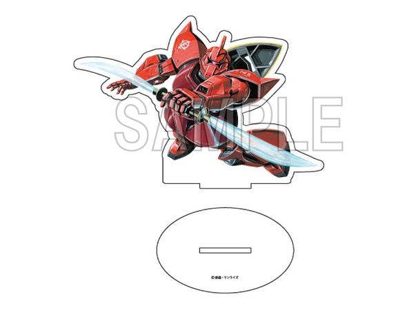 機動戦士ガンダム: 大河原邦男イラスト アクリルスタンド(シャア専用ゲルググ)