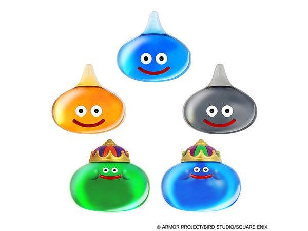 スマイルスライム アクリルクリアマグネット キングスライムがあらわれた!