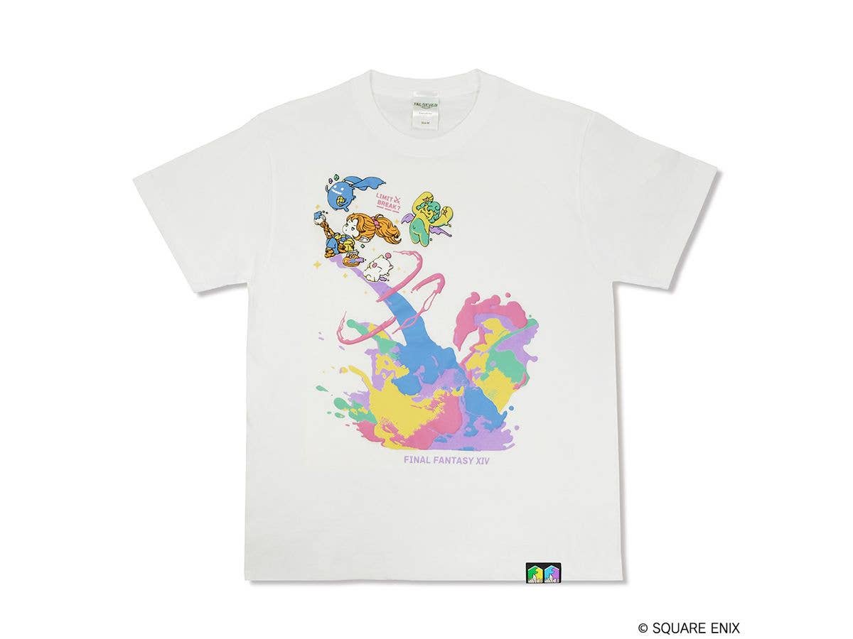 ファイナルファンタジーXIV: Tシャツ [ピクトマンサー] ホワイト Lサイズ