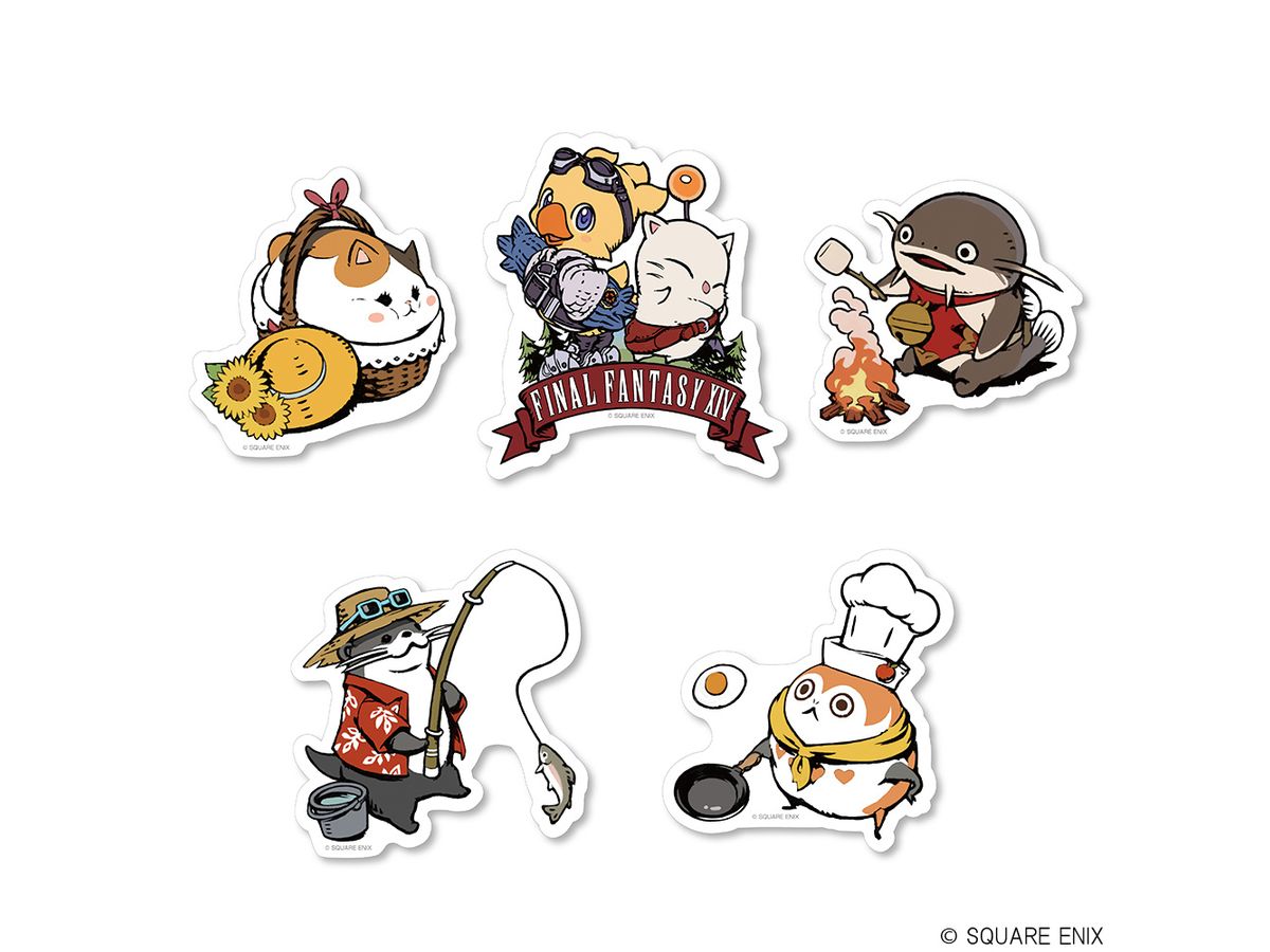 ファイナルファンタジーXIV アウトドアステッカーセット