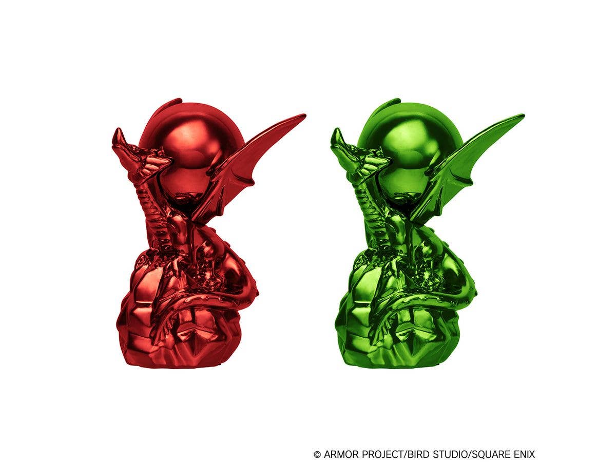 ドラゴンクエスト メタリックアイテムズギャラリー レッドオーブ & グリーンオーブ