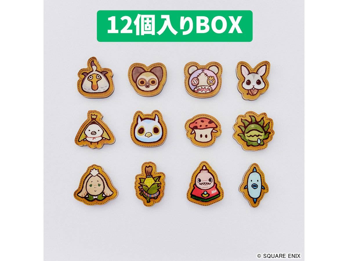 ファイナルファンタジーXIV: らくがきミニオンズ アクリルマグネット Vol.3 1Box 12pcs