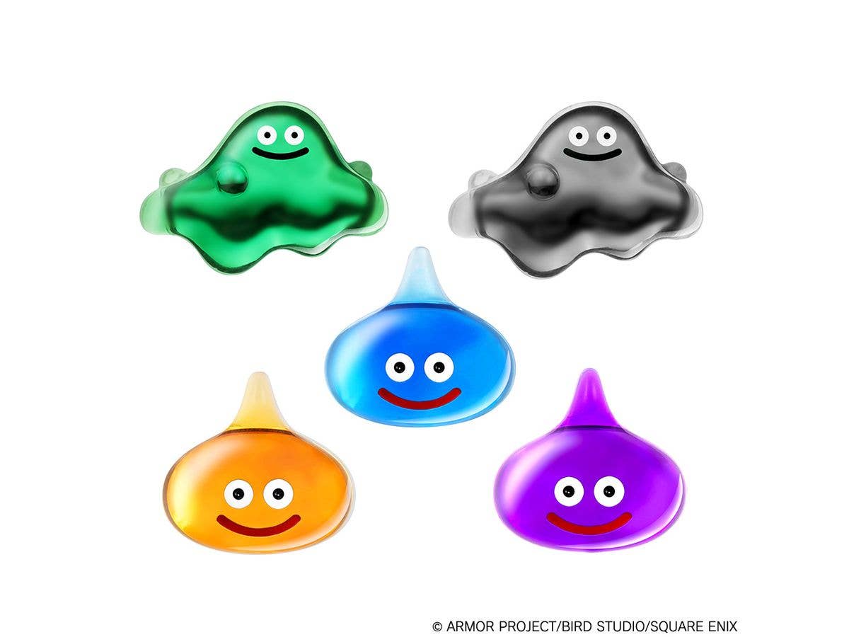 スマイルスライム アクリルクリアマグネット はぐれメタルがあらわれた!