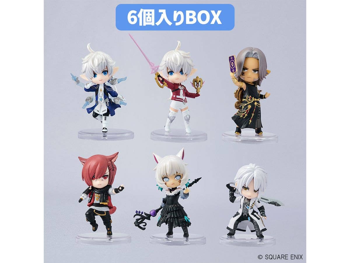 ファイナルファンタジーXIV ミニチュアフィギュアコレクション Vol.1 1Box 6pcs