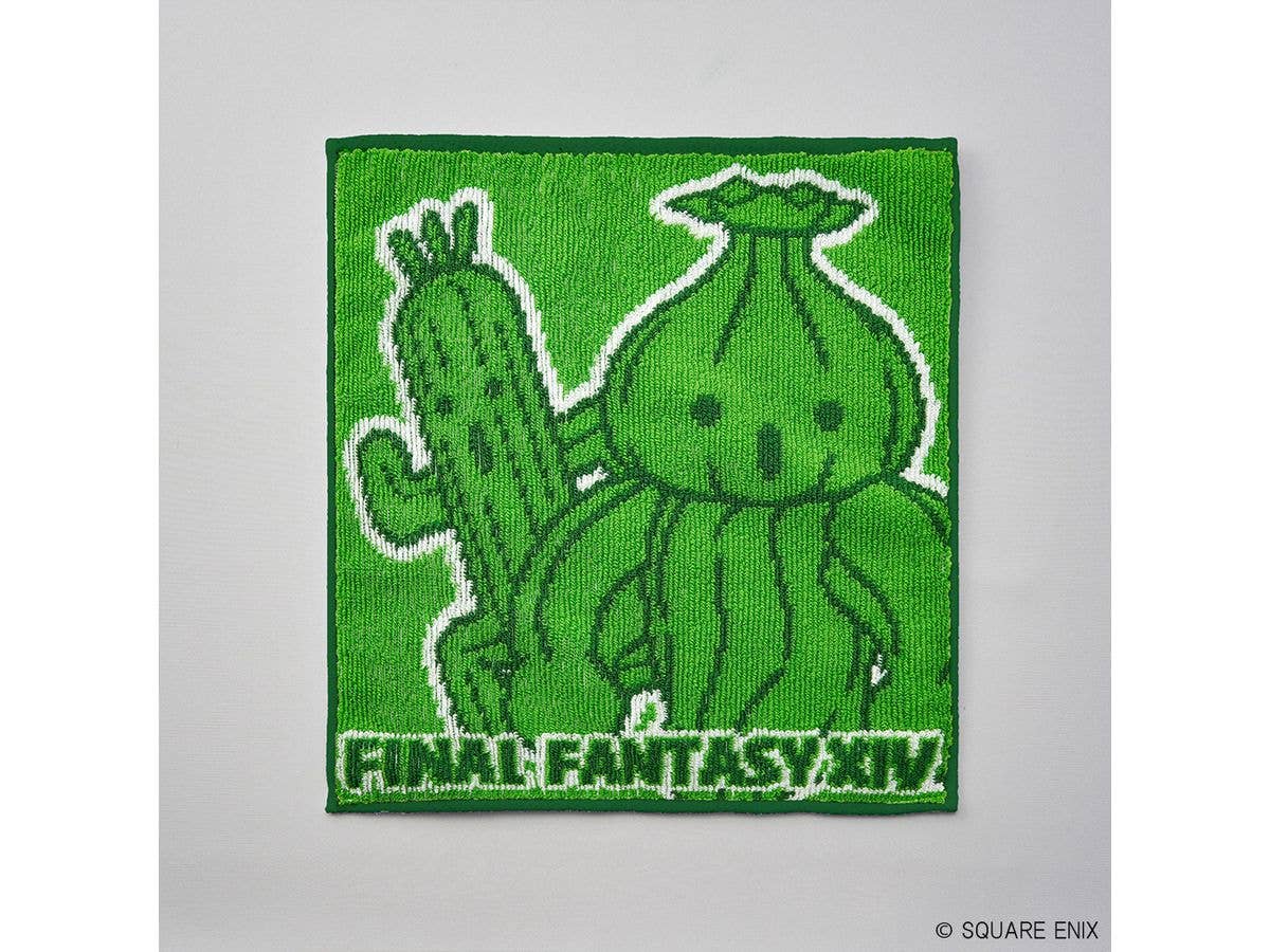 ファイナルファンタジーXIV ハンドタオル (サボテンダー & バレルテンダー)