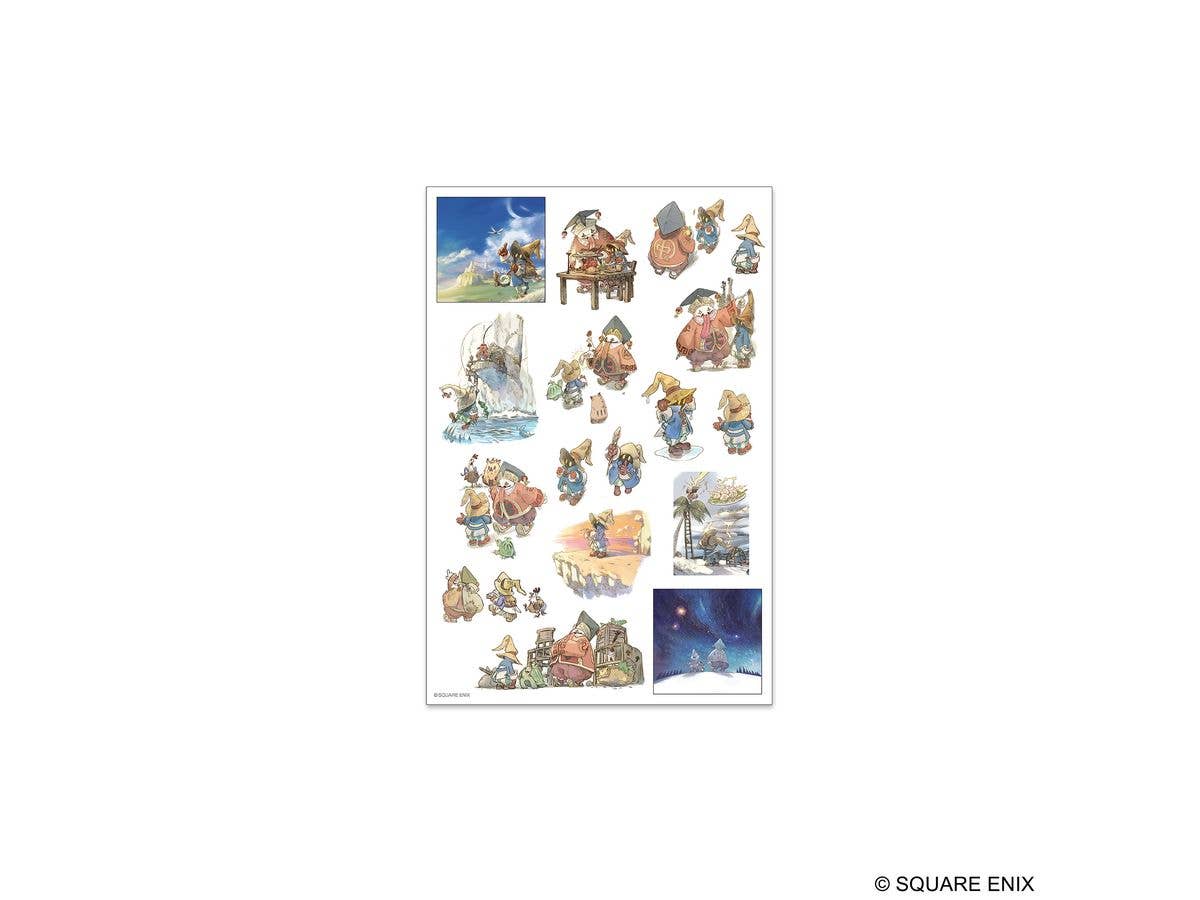 ファイナルファンタジーIX シートシール ビビとおじいちゃんと旅立ちの日に