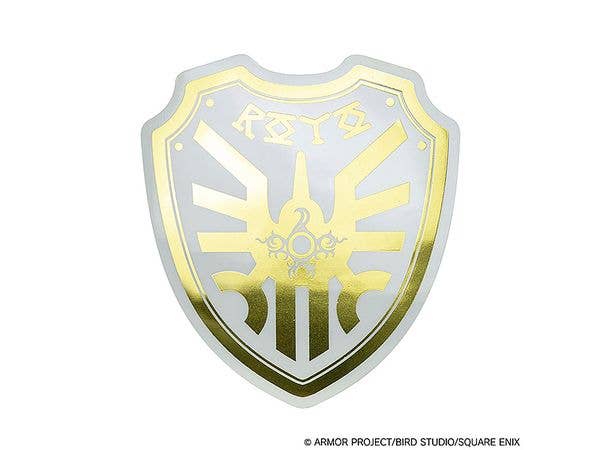 ドラゴンクエスト: メタリックダイカットステッカー ロトの盾