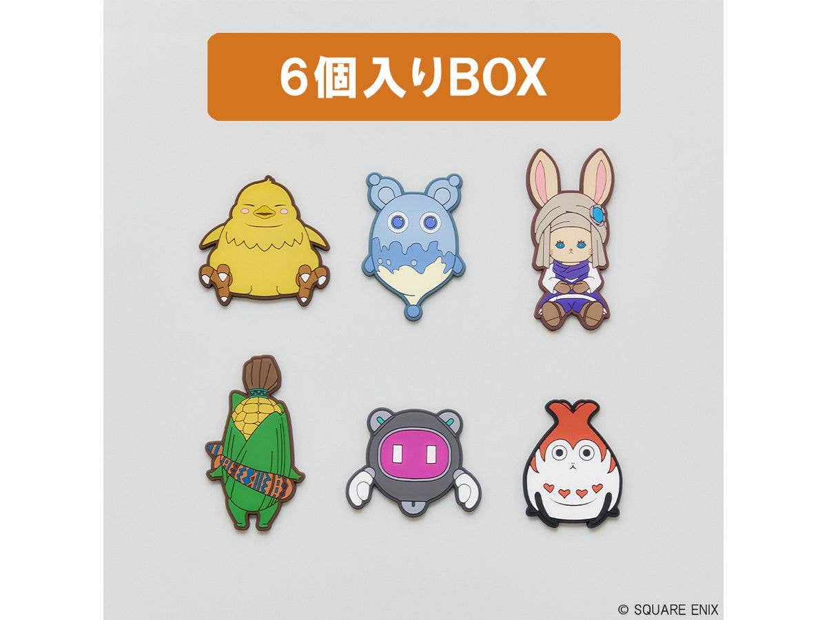 ファイナルファンタジー XIV ラバーマグネットコレクション Vol.1 1Box 6pcs