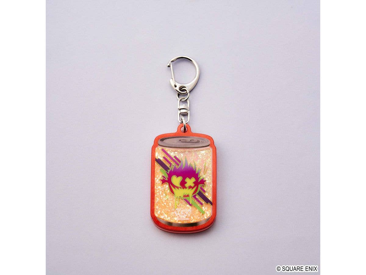 ファイナルファンタジー IX エナジードリンク型ラメ入りキーホルダー ボム