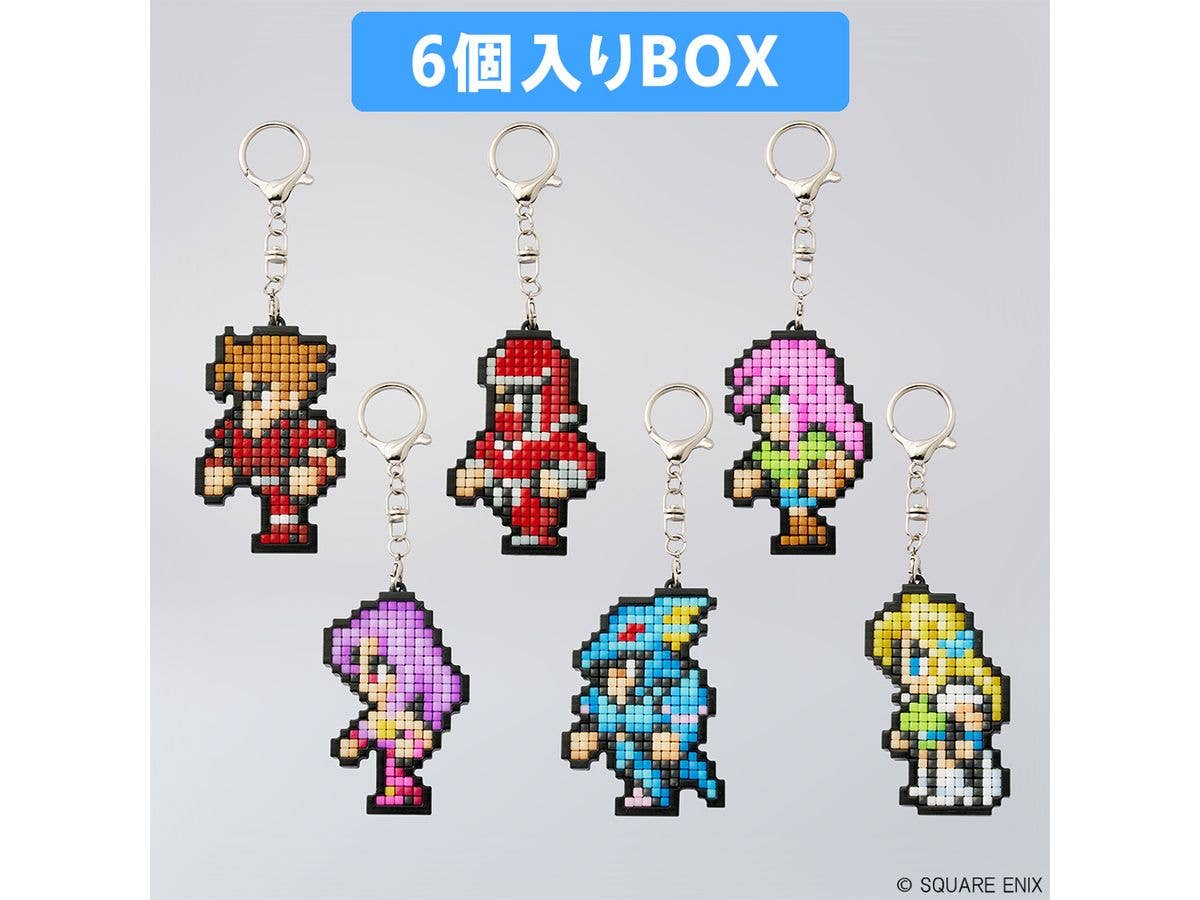 ファイナルファンタジー: ピクセルリマスター ビルドチャームコレクション Vol.2 1BOX 6個入り