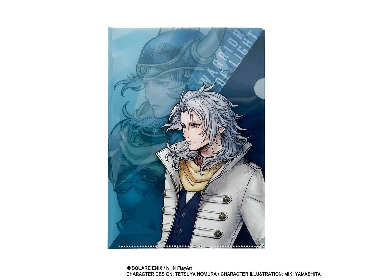 DISSIDIA DUELLUM FINAL FANTASY クリアファイル ウォーリア オブ ライト