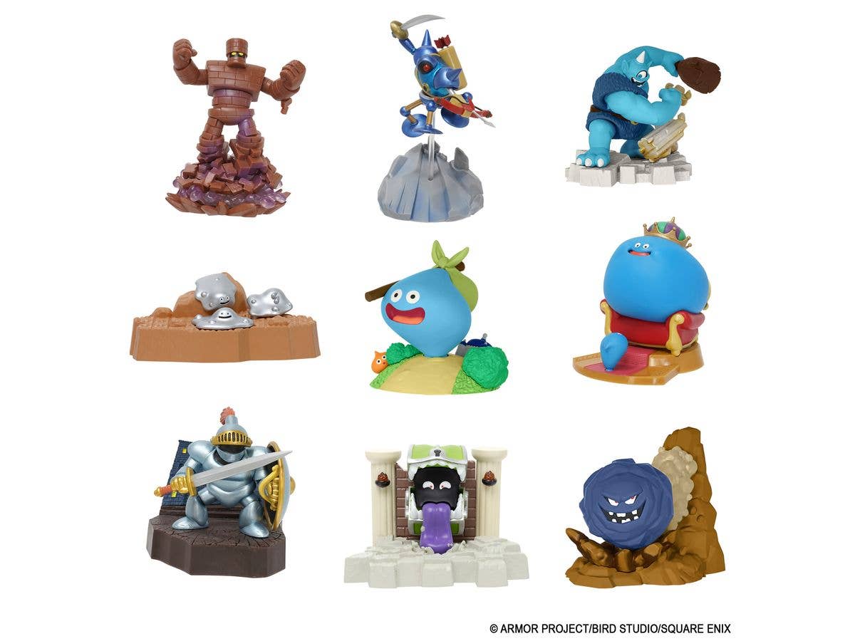 ドラゴンクエスト 立体モンスター図鑑フィギュア -大集合スペシャル- 1Box 9pcs