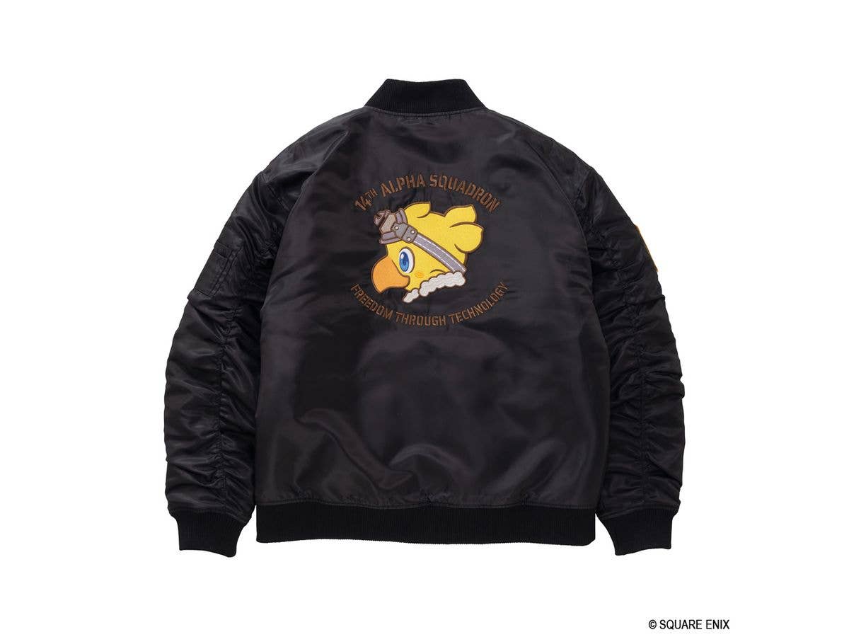 ファイナルファンタジーXIV Bomber Jacket - ALPHA SQUADRON L