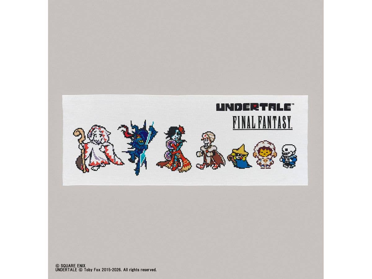 UNDERTALE x FINAL FANTASY てぬぐい