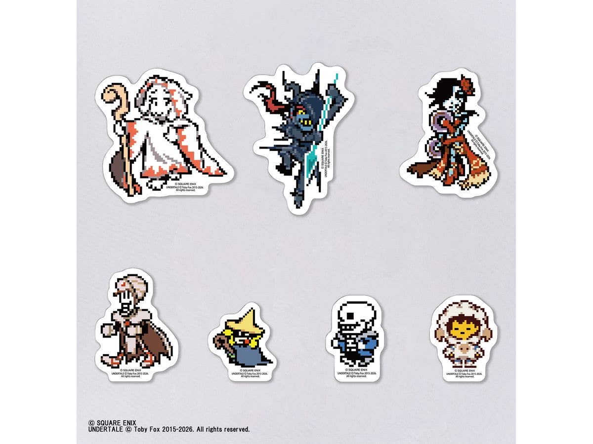 UNDERTALE x FINAL FANTASY ステッカーセット