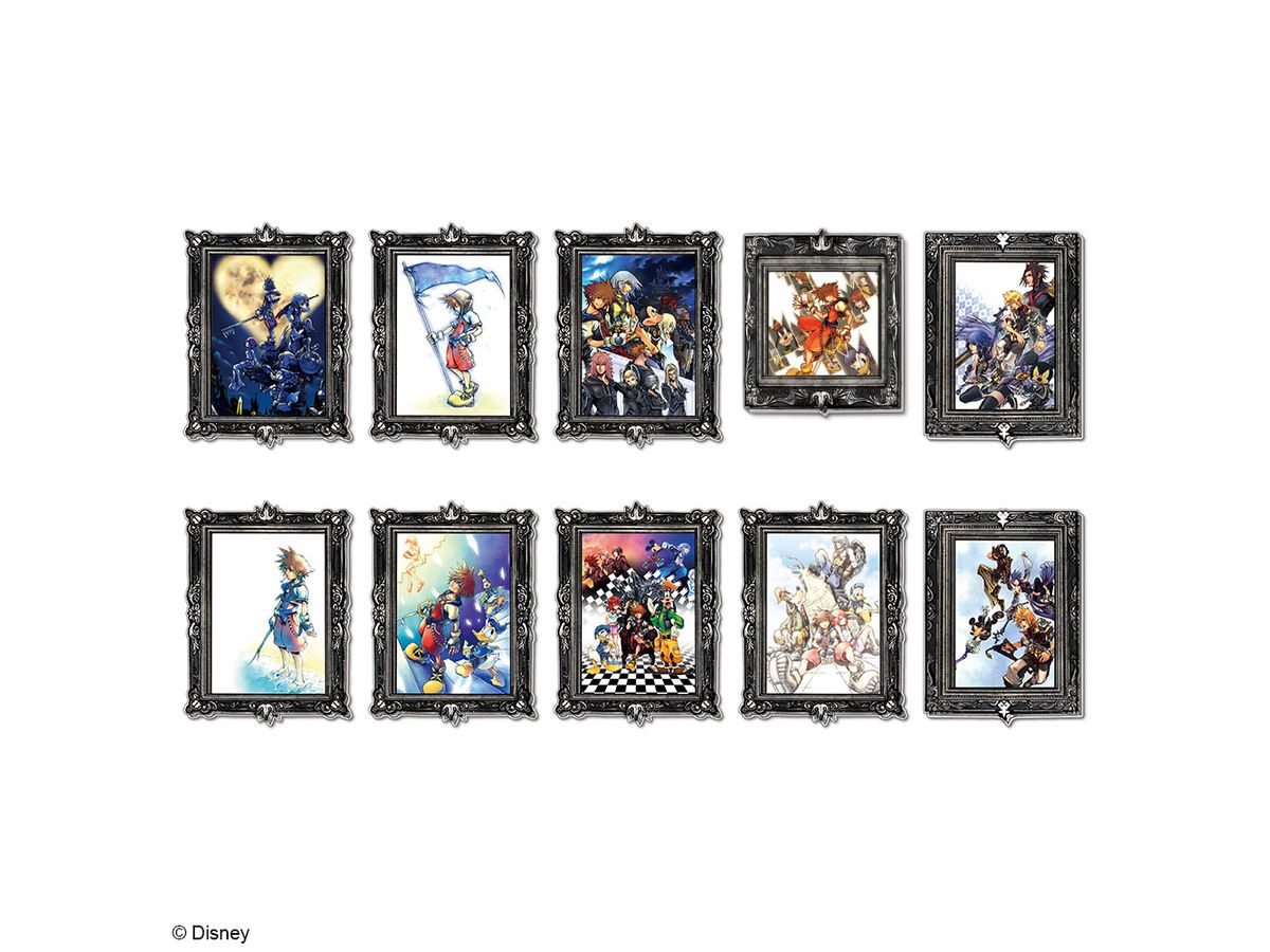 キングダム ハーツ: アクリルマグネットギャラリー Vol.1 1Box 10pcs (再販)