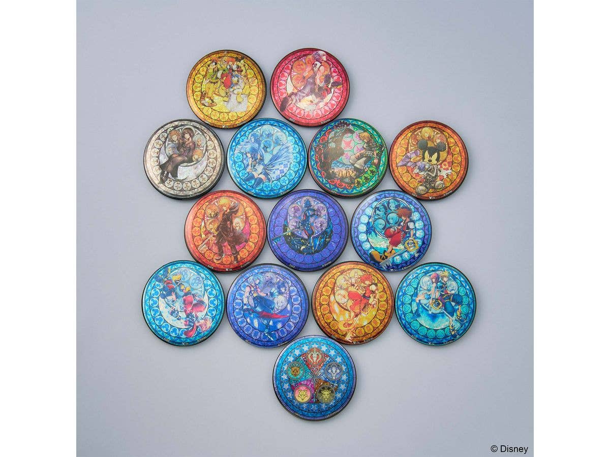 キングダム ハーツ: カンバッジコレクション プラス 1Box 14pcs (再販)