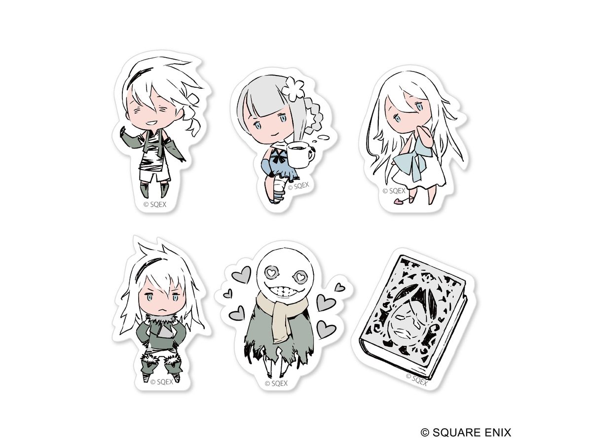 NieR Replicant ver.1.22474487139... ステッカーセット ミニキャラ